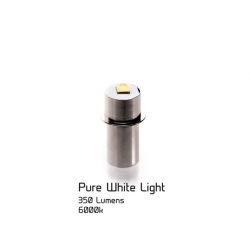 FranceOutdoor Litt Mise à niveau LED Maglite Ampoule 350 Lumens (2-6 piles) + Kit de lentilles Modèle C & D - Image 3