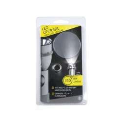 FranceOutdoor Litt Mise à niveau LED Maglite Ampoule 350 Lumens (2-6 piles) + Kit de lentilles Modèle C & D - Image 6